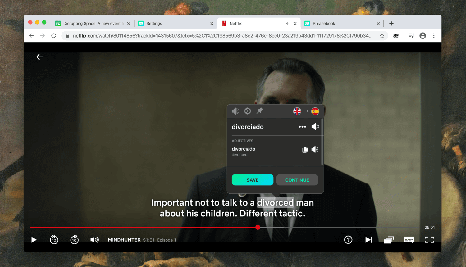 La extensión de traducción más avanzada para Edge Mate